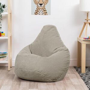 icon Kids Bean Bag Recliner, Dalton, Corduroy in Beige Beige icon Kids Bean Bag Recliner, Dalton, Corduroy in Beige Beige
