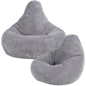 icon Pack of 2 Dalton Kids Bean Bag, Corduroy Childrens Beanbag in Light Grey Light Grey icon Pack of 2 Dalton Kids Bean Bag, Corduroy Childrens Beanbag in Light Grey Light Grey