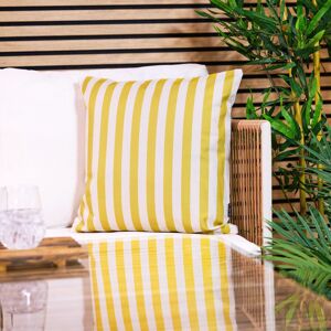 icon Indoor & Outdoor Striped Waterproof Cushion Green in Yellow Size: 43 cm x 43 cm Yellow 43 cm x 43 cm icon Indoor & Outdoor Striped Waterproof Cushion Green in Yellow Size: 43 cm x 43 cm Yellow 43 cm x 43 cm