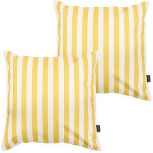 icon Striped Scatter Cushion Burnt Orange 43x43cm Set of 2 in Yellow Size: 43 cm x 43 cm Yellow 43 cm x 43 cm icon Striped Scatter Cushion Burnt Orange 43x43cm Set of 2 in Yellow Size: 43 cm x 43 cm Yellow 43 cm x 43 cm