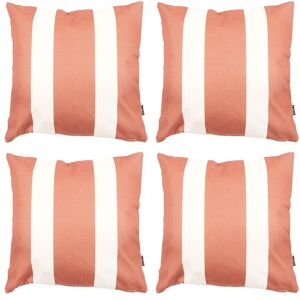 icon Indoor & Outdoor Striped Waterproof Cushion Black Set of 4 in Burnt Orange Size: 43 cm x 43 cm Burnt Orange 43 cm x 43 cm icon Indoor & Outdoor Striped Waterproof Cushion Black Set of 4 in Burnt Orange Size: 43 cm x 43 cm Burnt Orange 43 cm x 43 cm