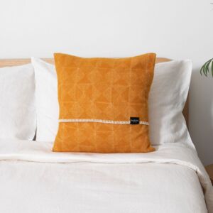 Native Natural Diamond Mustard Wool Cushion Cover 45x45cm Size: 45 cm x 45 cm Mustard 45 cm x 45 cm Native Natural Diamond Mustard Wool Cushion Cover 45x45cm Size: 45 cm x 45 cm Mustard 45 cm x 45 cm
