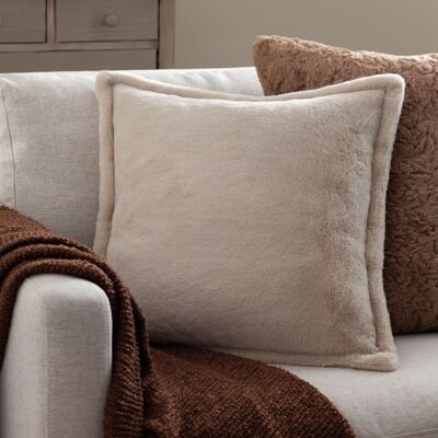 Kallu Faux Fur Filled Cushion - Reversible, 45cm x 45cm - Cushion Kallu Faux Fur Filled Cushion - Reversible, 45cm x 45cm - Cushion