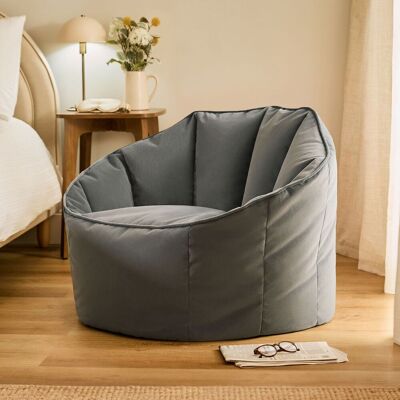 Icon Sitzsack-Sessel mit Hocker - Lounge Chair Icon Sitzsack-Sessel mit Hocker - Lounge Chair