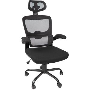 Harbour Housewares Ergonomic Office Chair Black