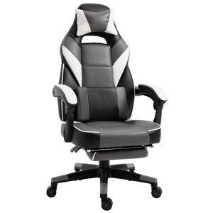 VINSETTO Gaming Chair Ergonomic Computer Chair with Footrest Headrest Lumbar