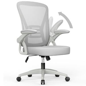 Rattantree Office Chair with 360° Rotation Seat and Adjustable Armrests