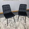 KOSY KOALA Dining Chairs Set Of 2 Tufted Chairs Velvet Chairs Seats