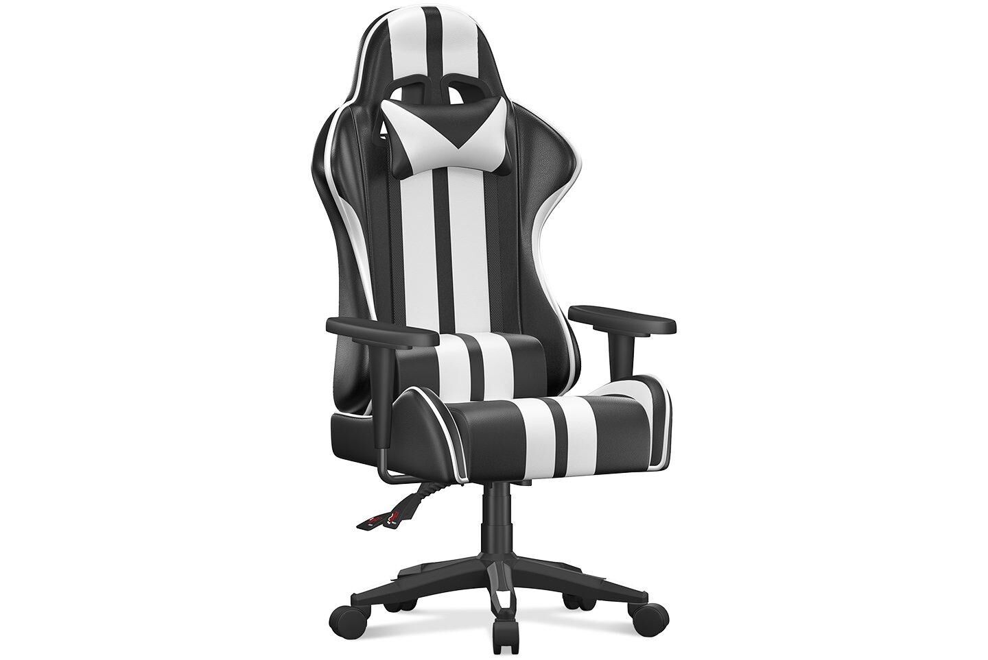 Rattantree High Back Racing Office Computer Chair Ergonomic Video Game Chair with Height Adjustable Headrest and Lumbar Support for Adults Teens Gamer