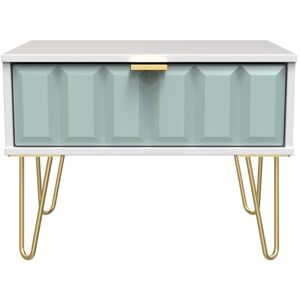 Ready Assembled 2 U Metro 1 Drawer Wide Side Table (Ready Assembled) in Duck Egg Blue Duck Egg Blue Ready Assembled 2 U Metro 1 Drawer Wide Side Table (Ready Assembled) in Duck Egg Blue Duck Egg Blue