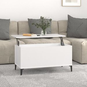 Berkfield Home Coffee Table White 90x44.5x45 cm Engineered Wood White 90x44.5x45 cm Berkfield Home Coffee Table White 90x44.5x45 cm Engineered Wood White 90x44.5x45 cm