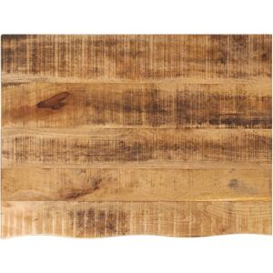 Berkfield Home Table Top 70x60x2.5 cm Live Edge Solid Wood Rough Mango in Brown Brown 70x60x2.5 cm Berkfield Home Table Top 70x60x2.5 cm Live Edge Solid Wood Rough Mango in Brown Brown 70x60x2.5 cm