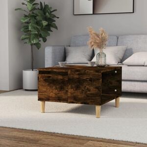 Berkfield Home Coffee Table Smoked Oak 55x55x36.5 cm Engineered Wood in Brown Brown 55x55x36.5 cm Berkfield Home Coffee Table Smoked Oak 55x55x36.5 cm Engineered Wood in Brown Brown 55x55x36.5 cm
