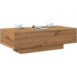 Berkfield Home Coffee Table Artisan Oak 100x49.5x31 cm Engineered Wood in Brown Brown 100x49.5x31 cm Berkfield Home Coffee Table Artisan Oak 100x49.5x31 cm Engineered Wood in Brown Brown 100x49.5x31 cm