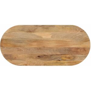 Berkfield Home Table Top 120x60x2.5 cm Oval Solid Wood Mango in Brown Brown 120x60x2.5 cm Berkfield Home Table Top 120x60x2.5 cm Oval Solid Wood Mango in Brown Brown 120x60x2.5 cm