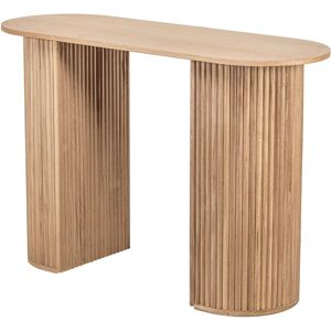 Nordlys Scandinavian Wooden Console Table with Storage in Brown Brown Nordlys Scandinavian Wooden Console Table with Storage in Brown Brown