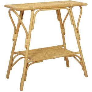 Nordlys Natural Rattan Console Table in Brown Brown Nordlys Natural Rattan Console Table in Brown Brown
