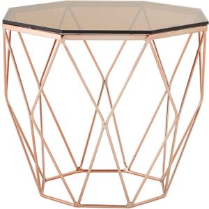 Orsina Practical End Table With Metalic Base, Versatile Sitting Room Side Table, Stunning Lounge Room Table in Gold Gold Orsina Practical End Table With Metalic Base, Versatile Sitting Room Side Table, Stunning Lounge Room Table in Gold Gold