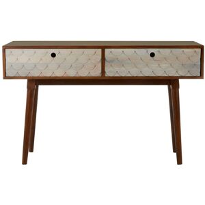 Orsina Sleek Mango Wood Console Table, Modern Design Table For Hallway, Distinctive Sofa Table For Livingroom in Brown Brown Orsina Sleek Mango Wood Console Table, Modern Design Table For Hallway, Distinctive Sofa Table For Livingroom in Brown Brown