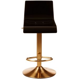 Premier Housewares Black Acrylic Bar Stool - Elegant Design, Height Adjustable, Comfortable & Stable Premier Housewares Black Acrylic Bar Stool - Elegant Design, Height Adjustable, Comfortable & Stable