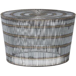 Orsina Natural Wireframe Coffee Table, Compact Small Round Table, Rustic Accent Table, Distinctive Decorative Table Natural Orsina Natural Wireframe Coffee Table, Compact Small Round Table, Rustic Accent Table, Distinctive Decorative Table Natural