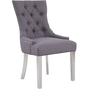 Orsina Elegant Natural Dining Chair For Livingroom, Versatile Diamond Pattern Chair, Modern Chair For Sitting Area in Grey Grey Orsina Elegant Natural Dining Chair For Livingroom, Versatile Diamond Pattern Chair, Modern Chair For Sitting Area in Grey Grey