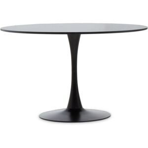 Orsina Modern Large Black Dining Table, Sturdy Table For Guests, Minimalist Design Dining Table For Breakfast Black Orsina Modern Large Black Dining Table, Sturdy Table For Guests, Minimalist Design Dining Table For Breakfast Black