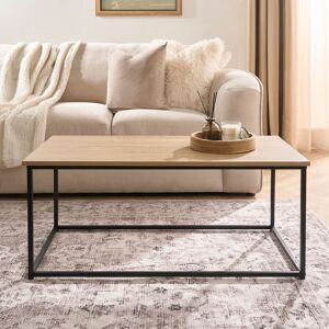 OHS Coffee Table Marble Bedside End Living Room Metal Frame Home Decor in Natural Natural OHS Coffee Table Marble Bedside End Living Room Metal Frame Home Decor in Natural Natural