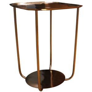 Balterley Retro Square Coffee Table, 510mm x 380mm - Copper Copper Balterley Retro Square Coffee Table, 510mm x 380mm - Copper Copper