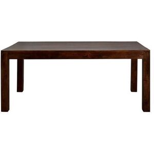 IH Design Duvid Mango Large Dining Table 6ft (180cm) in Brown Brown IH Design Duvid Mango Large Dining Table 6ft (180cm) in Brown Brown