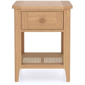 Rest Relax Alderley Oak Lamp Table in Beige Beige Rest Relax Alderley Oak Lamp Table in Beige Beige