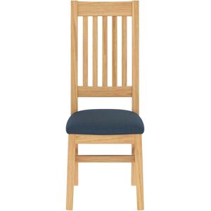 Rest Relax Pair of Keswick Oak Dining Chairs in Beige Beige Rest Relax Pair of Keswick Oak Dining Chairs in Beige Beige