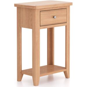 Rest Relax Windham Natual Oak Telephone Table in Light Oak Size: Z Light Oak Z Rest Relax Windham Natual Oak Telephone Table in Light Oak Size: Z Light Oak Z