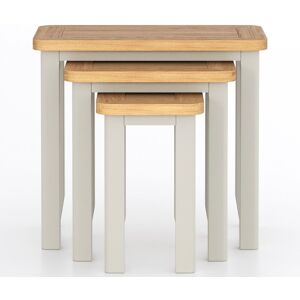 Rest Relax Windham Painted Nest of 3 Tables in Grey Size: Z Grey Z Rest Relax Windham Painted Nest of 3 Tables in Grey Size: Z Grey Z