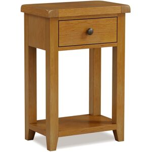 Rest Relax Elston Oak Hall Table in Brown Brown Rest Relax Elston Oak Hall Table in Brown Brown