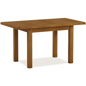 Rest Relax Elston Oak Extending Dining Table 100cm-140cm in Brown Brown Rest Relax Elston Oak Extending Dining Table 100cm-140cm in Brown Brown