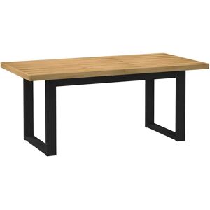 Berkfield Home Dining Table NOAIN U-Shaped Legs 180x90x75 cm Solid Wood Pine in Brown Size: 180 x 90 x 75 cm Brown 180 x 90 x 75 cm Berkfield Home Dining Table NOAIN U-Shaped Legs 180x90x75 cm Solid Wood Pine in Brown Size: 180 x 90 x 75 cm Brown 180 x 90 x 75 cm