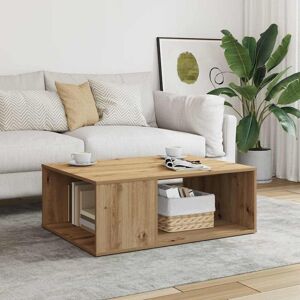 Berkfield Home Coffee Table Artisan Oak 90x67x33 cm Engineered Wood in Brown Size: 90 x 67 x 33 cm Brown 90 x 67 x 33 cm Berkfield Home Coffee Table Artisan Oak 90x67x33 cm Engineered Wood in Brown Size: 90 x 67 x 33 cm Brown 90 x 67 x 33 cm