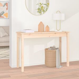 Berkfield Home Console Table 110x40x75 cm Solid Wood Pine in Brown Size: 110 x 40 x 75 cm Brown 110 x 40 x 75 cm Berkfield Home Console Table 110x40x75 cm Solid Wood Pine in Brown Size: 110 x 40 x 75 cm Brown 110 x 40 x 75 cm