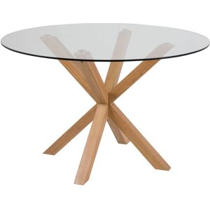 ACTONA GROUP Heaven - Round Dining Table - Natural Glass ACTONA GROUP Heaven - Round Dining Table - Natural Glass