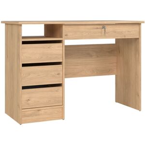 Furniture To Go Function Plus 4 Drawer Desk Handles Drawer in Light Brown Size: A Light Brown A Furniture To Go Function Plus 4 Drawer Desk Handles Drawer in Light Brown Size: A Light Brown A
