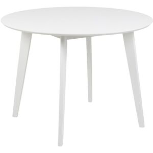 Furniture To Go Roxby Round Dining Table in White White Furniture To Go Roxby Round Dining Table in White White