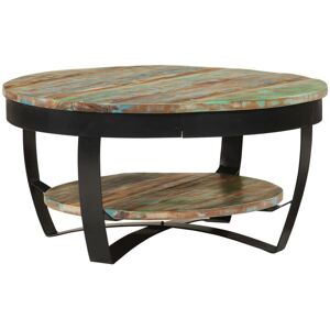 Berkfield Home Coffee Table Solid Reclaimed Wood 65x32 cm Multicolor 65x32 cm Berkfield Home Coffee Table Solid Reclaimed Wood 65x32 cm Multicolor 65x32 cm