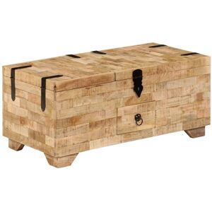 Berkfield Home Coffee Table Solid Mango Wood 80x40x35 cm in Brown Size: 80 x 40 x 35 cm Brown 80 x 40 x 35 cm Berkfield Home Coffee Table Solid Mango Wood 80x40x35 cm in Brown Size: 80 x 40 x 35 cm Brown 80 x 40 x 35 cm