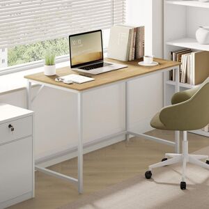 VASAGLE Large Computer Desk Office Table Study Bedroom Living Room in Natural Natural VASAGLE Large Computer Desk Office Table Study Bedroom Living Room in Natural Natural