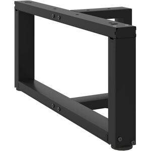 Berkfield Home Coffee Table Legs T-Shaped 2 pcs Black 60x25x(30-31) cm Steel Black Berkfield Home Coffee Table Legs T-Shaped 2 pcs Black 60x25x(30-31) cm Steel Black