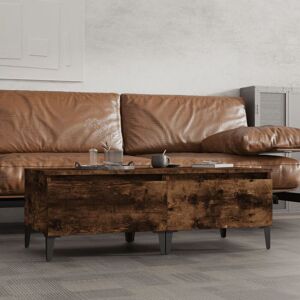 Berkfield Home Side Tables 2 pcs Smoked Oak 50x46x35 cm Engineered Wood in Brown Size: 50 x 46 x 35 cm Brown 50 x 46 x 35 cm Berkfield Home Side Tables 2 pcs Smoked Oak 50x46x35 cm Engineered Wood in Brown Size: 50 x 46 x 35 cm Brown 50 x 46 x 35 cm