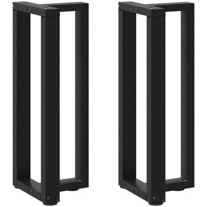 Berkfield Home Console Table Legs T-Shaped 2 pcs Black 25x28x(72-73) cm Steel Black Berkfield Home Console Table Legs T-Shaped 2 pcs Black 25x28x(72-73) cm Steel Black