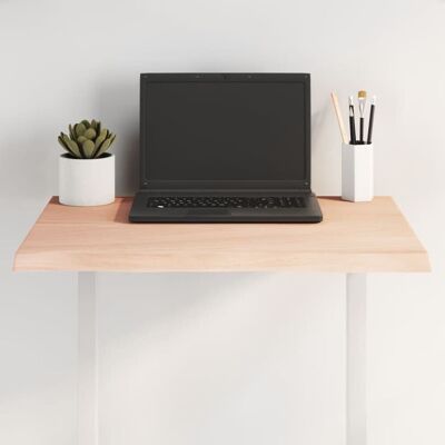 Berkfield Home Table Top 60x40x2 cm Untreated Solid Wood Oak Live Edge in Brown Size: 60 x 40 x 2 cm Brown 60 x 40 x 2 cm Berkfield Home Table Top 60x40x2 cm Untreated Solid Wood Oak Live Edge in Brown Size: 60 x 40 x 2 cm Brown 60 x 40 x 2 cm