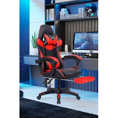 Neo GTB Gaming Chair with Massage & Footrest in Red Red Neo GTB Gaming Chair with Massage & Footrest in Red Red